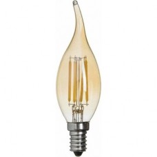 Sylvania 4,5 Watt Kıvrık Model Toledo Rt Candle V4 Gl 420lm 825 E14 Sl Rustik Led Ampul